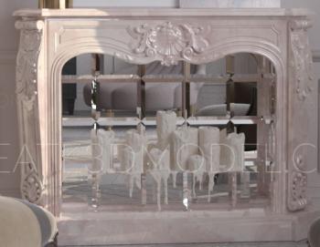 نموذج ثلاثي الأبعاد لآلة CNC المواقد 